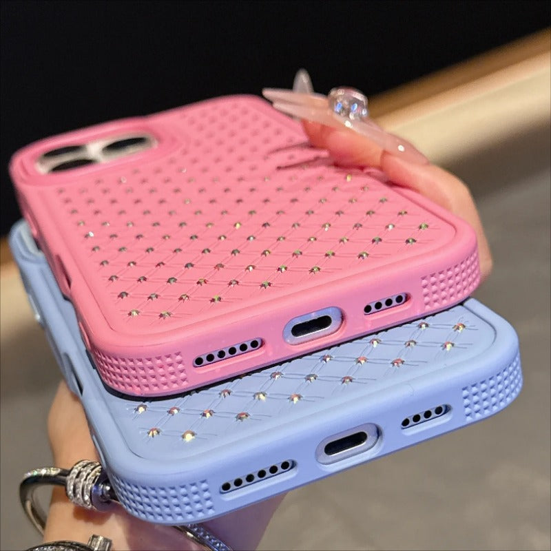 Bling Crystal Shockproof Case For iPhone