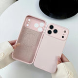 Liquid Silicone Magnetic Phone Case For iPhone