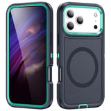 3IN1 Heavy Duty Otter Armor Box Phone Case For iPhone