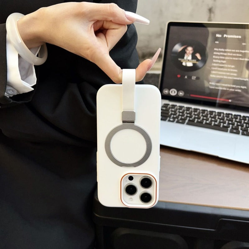 Magnetic Bracket Phone Case For iPhone