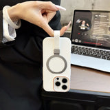 Magnetic Bracket Phone Case For iPhone