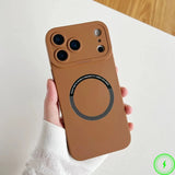 Liquid Silicone Magnetic Silicone Case For iPhone