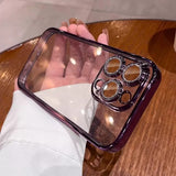 Electroplated Glitter Phone Case For iPhone