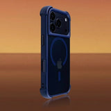 Matte Transparent PC Magnetic Phone Case For iPhone