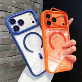 Magnetic Clear Phone Case For iPhone