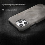 Skin-feeling Magnetic Sweat-proof and Drop-proof Mobile Phone Case For iPhone