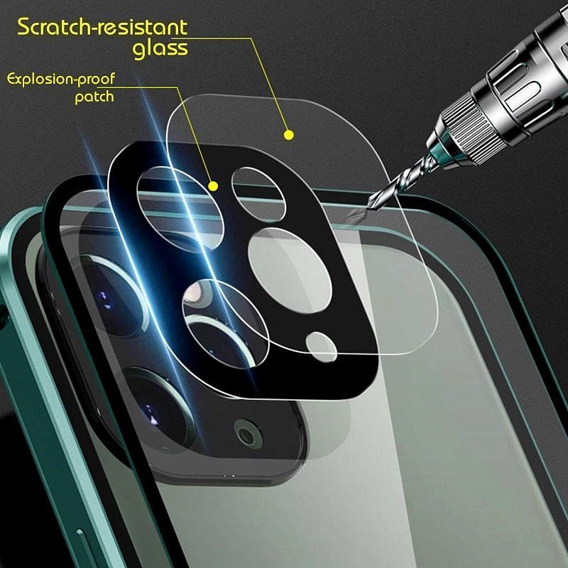 Transparent Protective Fine Hole Mobile Phone Case For iPhone