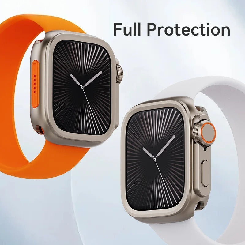 Metal Shell PC Back Cover For Apple Watch 49mm 46mm 45mm 44mm