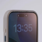 Metal Lens Frame Frosted Magnetic Phone Case For iPhone