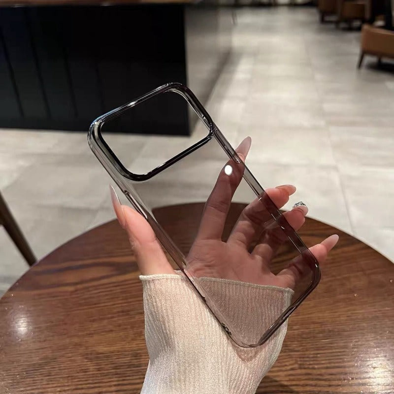 Ultra-thin PC Transparent Hard Phone Case For iPhone