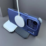 Shockproof Armor Matte Magnetic Case For iPhone