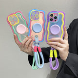 Contrast Color Phone Case For iPhone