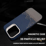 Luxury Matte Carbon Magnetic Slim Case For iPhone