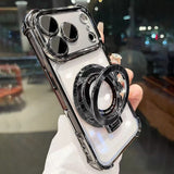 Bracket Stand Holder Lens Protection Case for iPhone