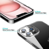 360° Full Cover Silicone Soft Phone Case For iPhone