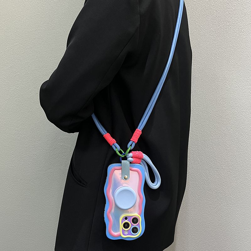 Contrast Color Phone Case For iPhone