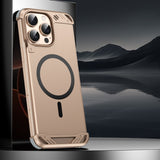 Borderless Ultra-thin Mecha Magnetic Phone Case For iPhone