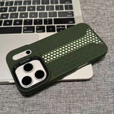 Hollow-out Heat Dissipation Phone Case For iPhone