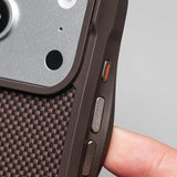 Carbon Fiber Magnetic Phone Case For iPhone