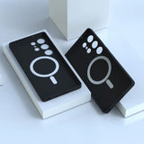 Soft Silicone Magnentic Phone Case For Samsung