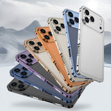 Ultra-thin Metal Frame Phone Case For iPhone