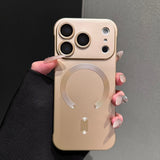 Ultra-thin Frameless Magnetic Phone Case For iPhone
