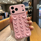 Heart-shaped Cup Frameless Phone Case For iPhone