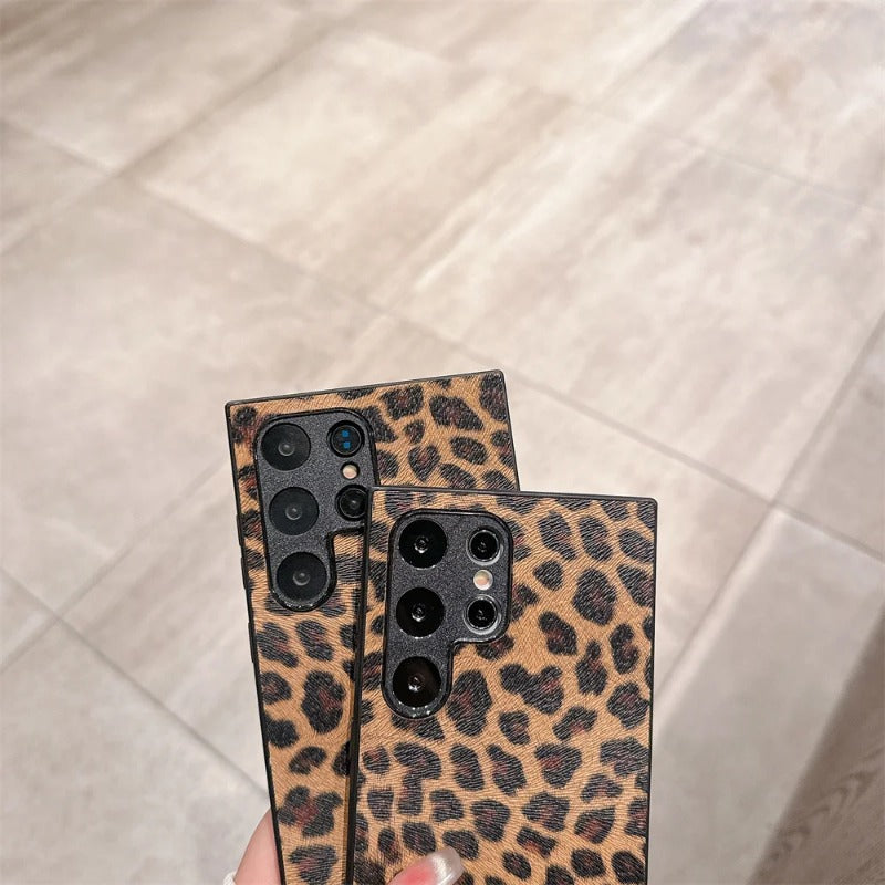 Leopard Crocodile Print Case For Samsung