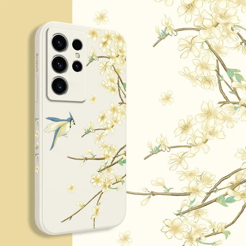 Plum Tree Branch Phone Case For Samsung