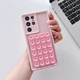 Suction Cup Silicone Phone Case For Samsung