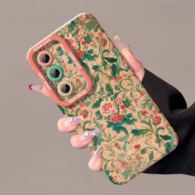 Flower Silicone Phone Case For Samsung