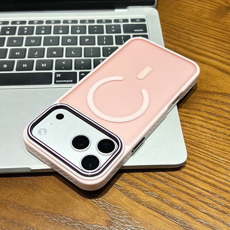 Frosted Magnetic Phone Case For iPhone