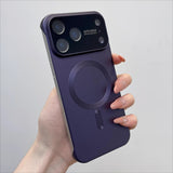 Large-view Borderless Magnetic Phone Case For iPhone