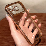 Electroplated Glitter Phone Case For iPhone