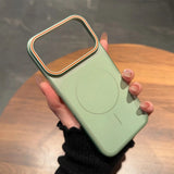 Matte Metalic Magnetic Slim Case For iPhone