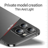 Slim Matte Hard PC Case For iPhone