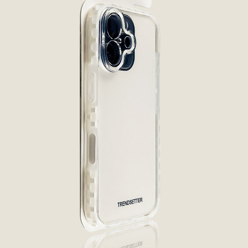 Ultra-thin Ice-feel Transparent Phone Case For iPhone