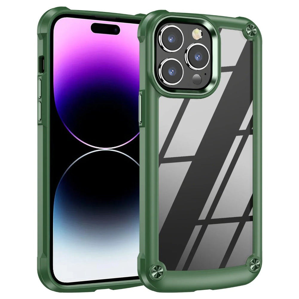 Hybrid Armor Shockproof Case For iPhone