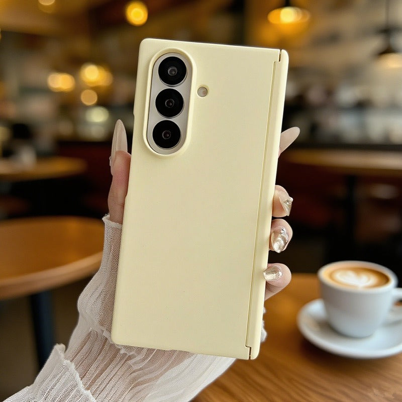 Solid Color Frosted Magnetic Phone Case For Samsung Z FOLD 7 6 5 4