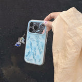 Ocean Blue Koi Fish Phone Case For iPhone