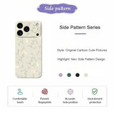 Rabbit and Floral Style Phone Case For iPhone