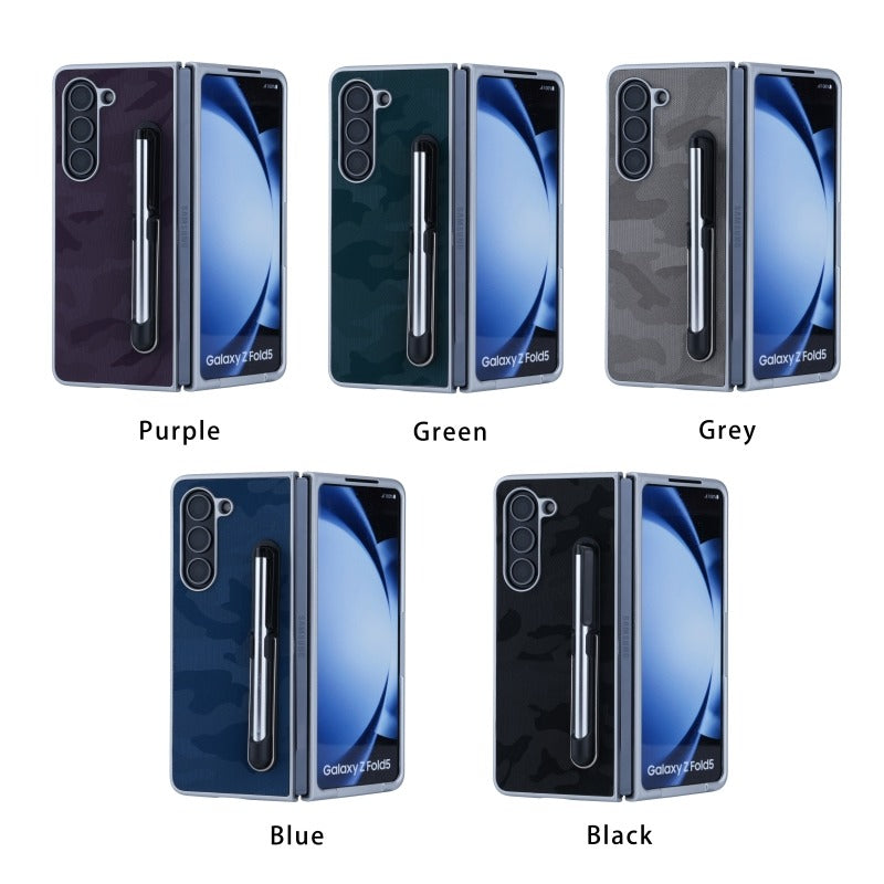 Pen Slot Holder Integrated Ultra-thin Phone Case For Samsung Z FOLD
