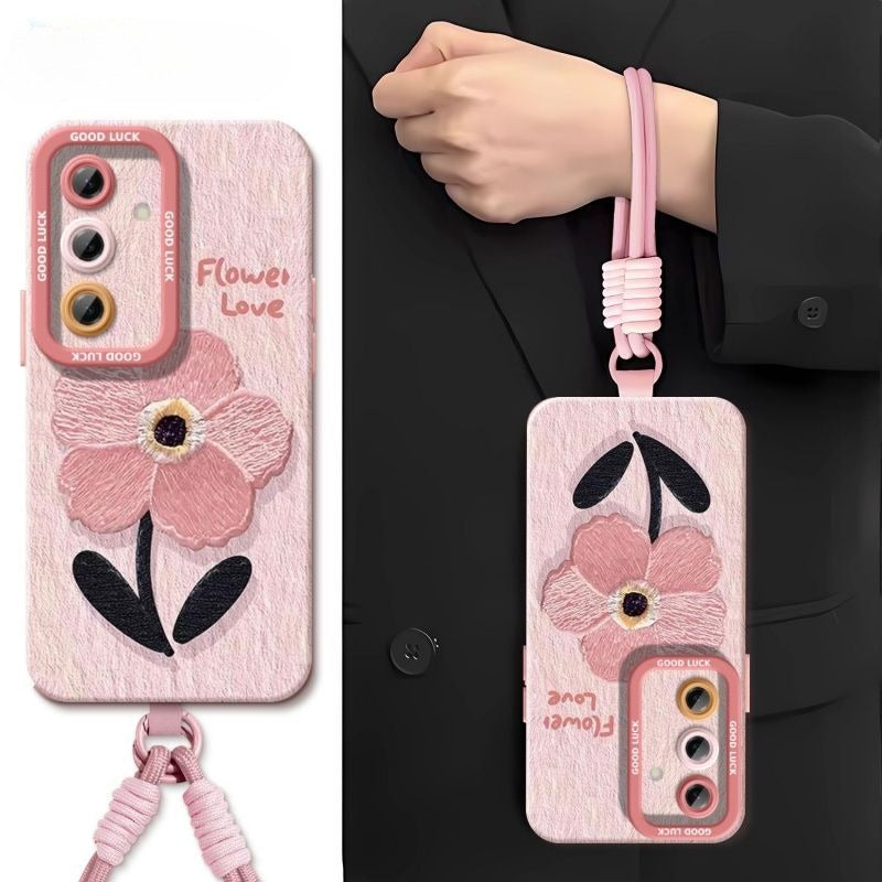 Flower Silicone Phone Case For Samsung