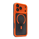 Solid Color Frame Airbag Shockproof Phone Case For iPhone
