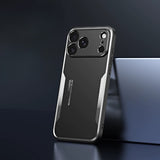 Metal Frosted Shockproof Phone Case For iPhone