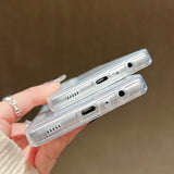 Flower Bird Clear Soft Case For Samsung