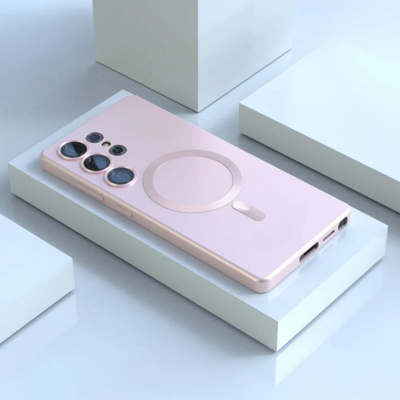 Soft Silicone Magnentic Phone Case For Samsung