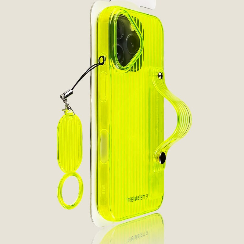 Transparent Wristband Anti-fall Phone Case For iPhone
