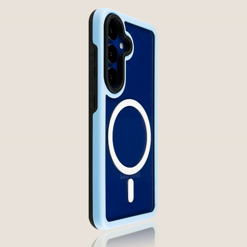 Transparent Acrylic Magnetic Phone Case For Samsung