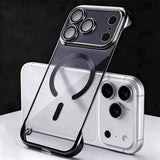 Ultra Thin Frameless Plating Phone Cases For iPhone